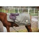Bederka  Aircool-béžovooranžová, bederní deka na koně, nepromokavá 140cm